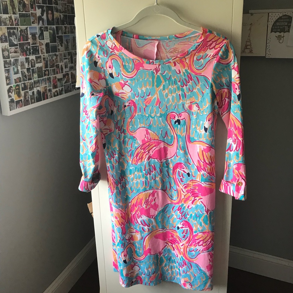 Lilly Pulitzer Flamingo Shift Dress